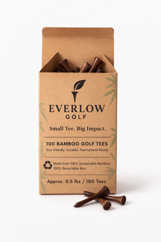 100% Bamboo Golf Tees